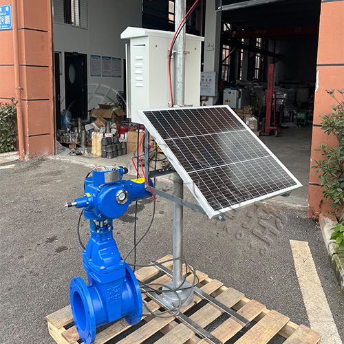 南靖皓久 Z945X-16Q免布线太阳能电动闸阀 农业灌溉 支持远程智能控制